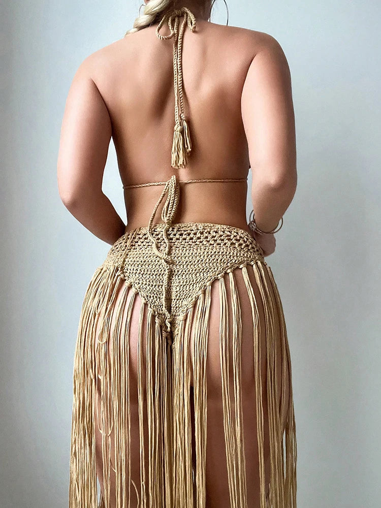 Seamless Wears™ Crochet Summer Outfit Set