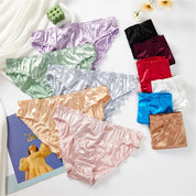 Seamless Wears™ Frill Trim Ice Silk Invisible Underwear