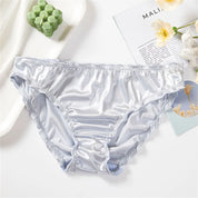 Seamless Wears™ Frill Trim Ice Silk Invisible Underwear