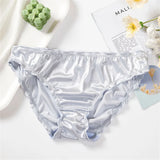 Seamless Wears™ Frill Trim Ice Silk Invisible Underwear