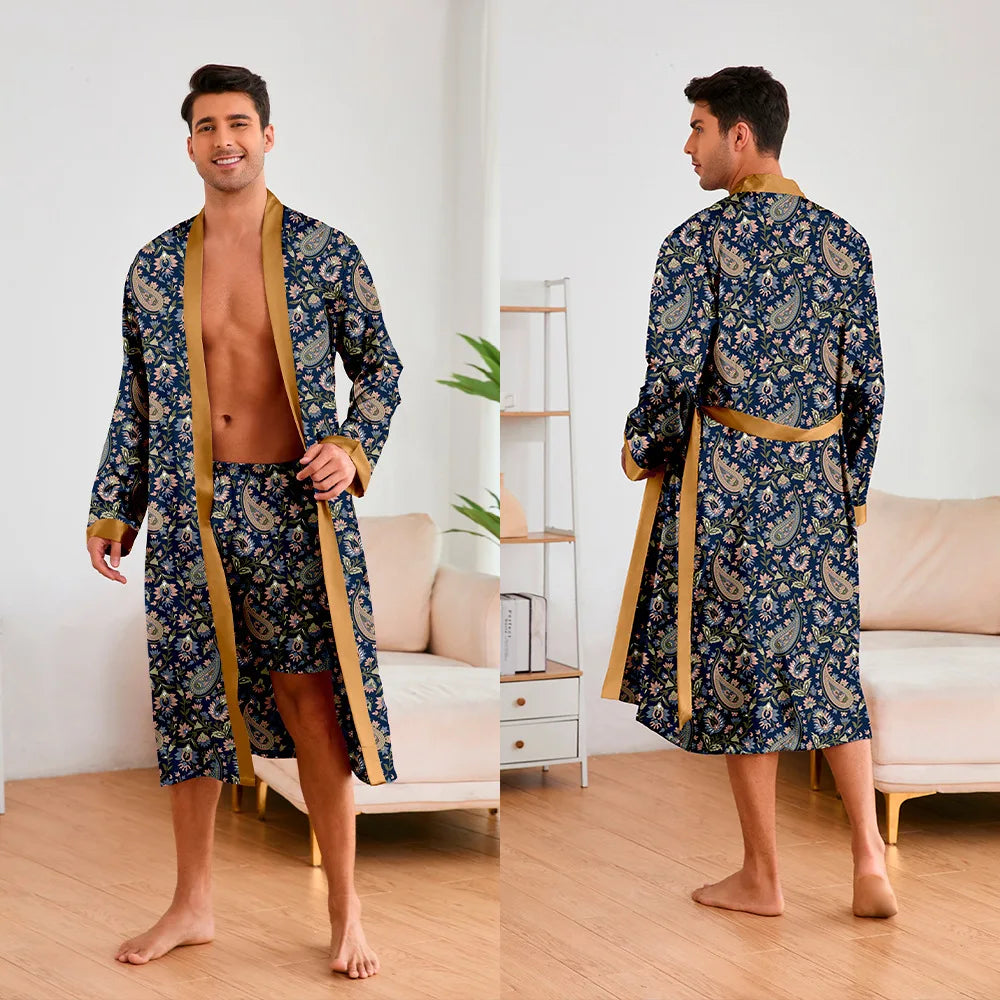 Seamless Wears™ Men's Ice Silk Sleepwear