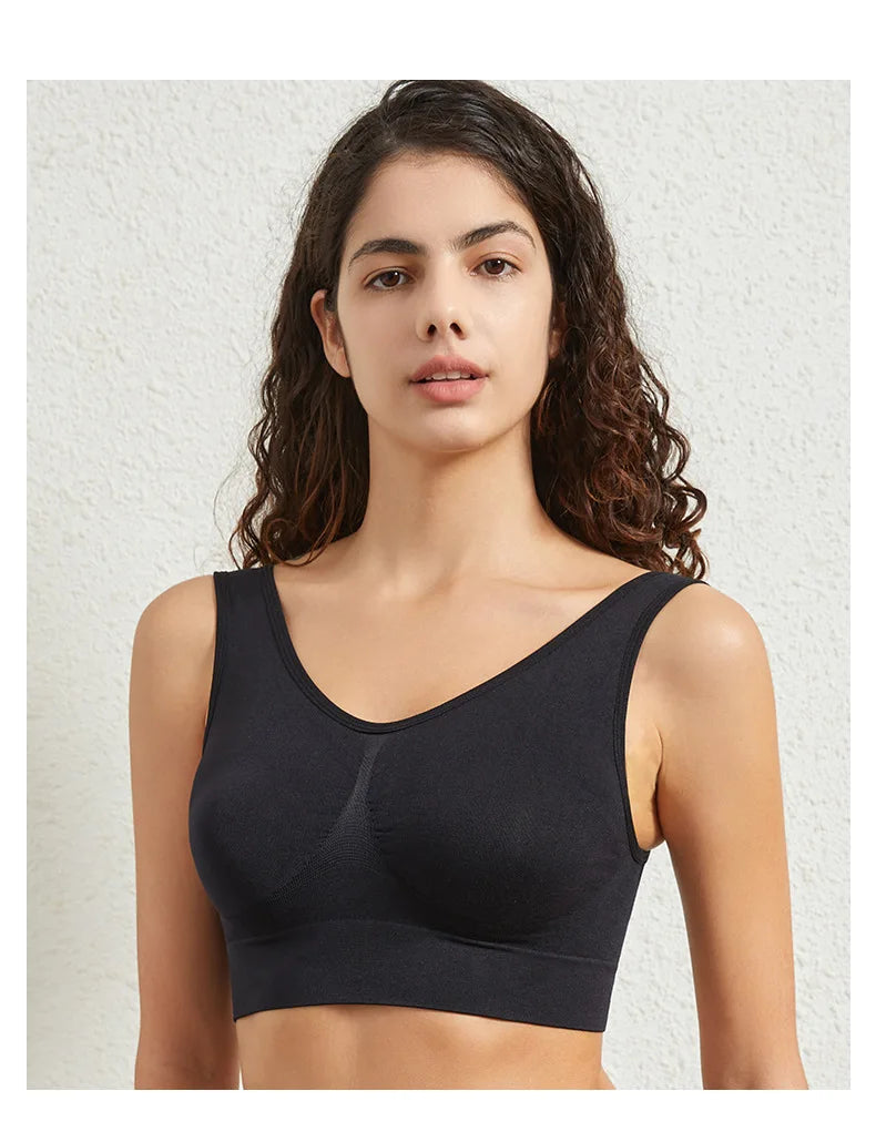 Seamless Wears™ Steel Ring Underwear Bra