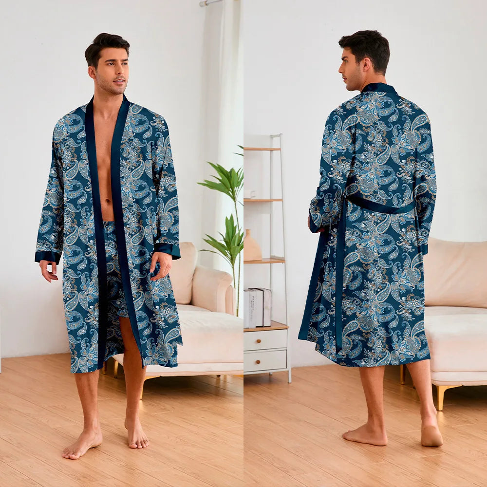 Seamless Wears™ Men's Ice Silk Sleepwear