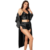 Seamless Wears™ 3PCS Sexy Satin Night Robes