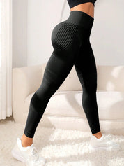 Seamless Wears™ Elastic Fitness Pants With Sexy Lines