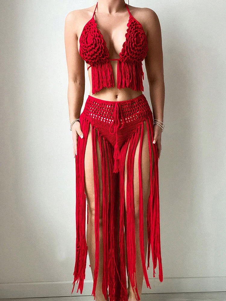 Seamless Wears™ Crochet Summer Outfit Set