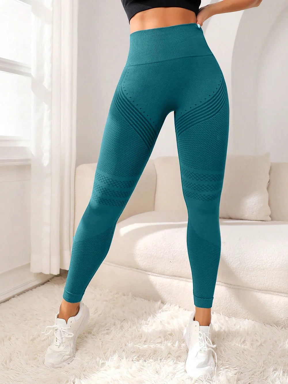 Seamless Wears™ Elastic Fitness Pants With Sexy Lines