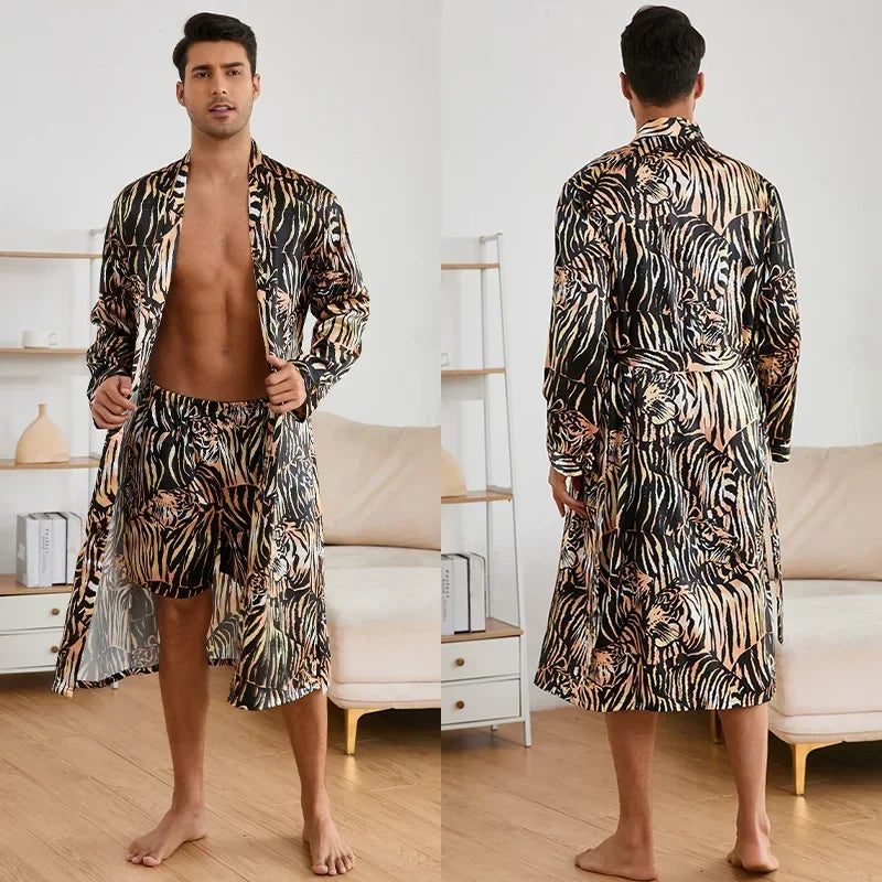 Seamless Wears™ Men's Ice Silk Sleepwear