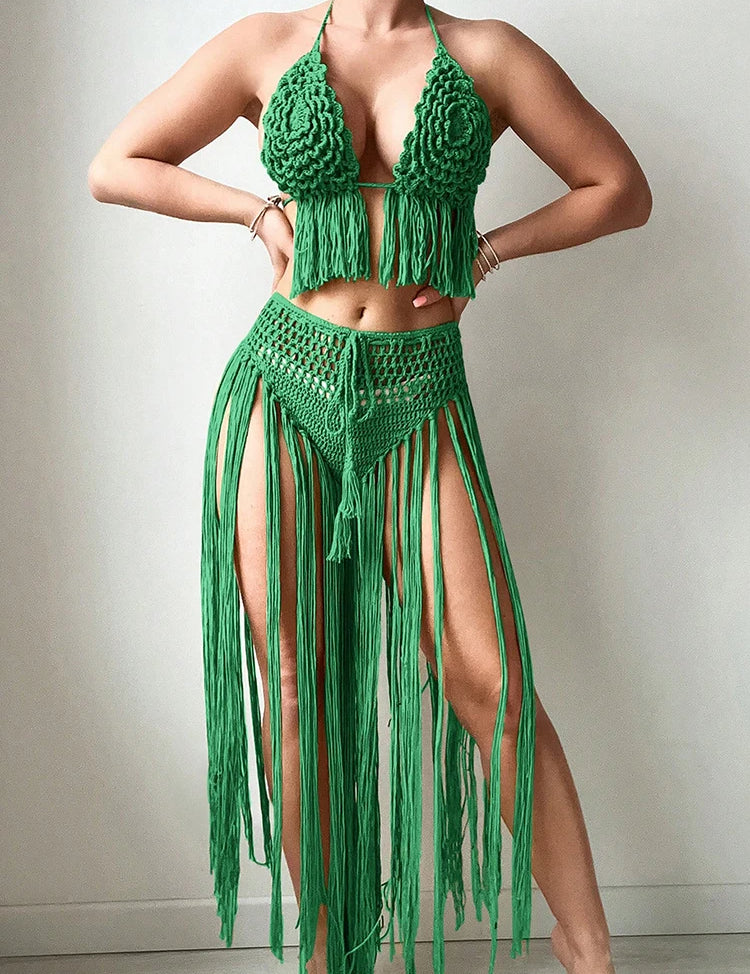 Seamless Wears™ Crochet Summer Outfit Set