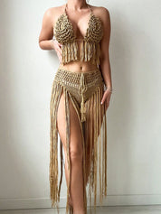 Seamless Wears™ Crochet Summer Outfit Set