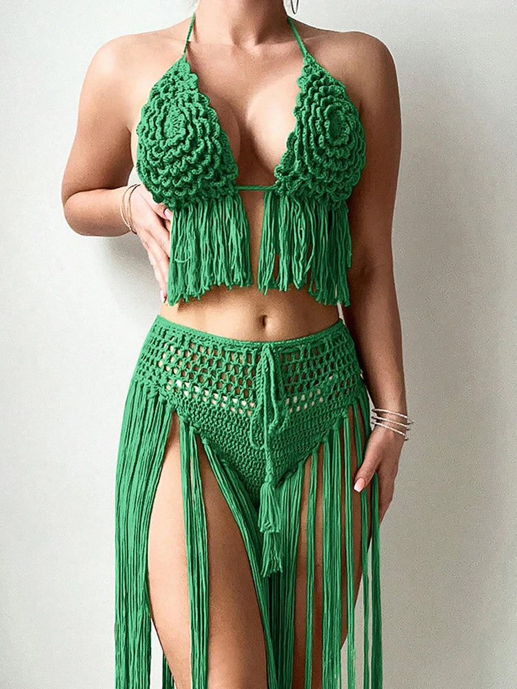 Seamless Wears™ Crochet Summer Outfit Set