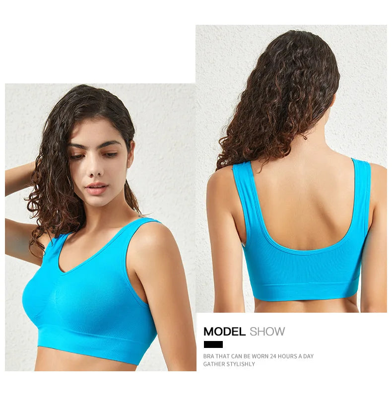 Seamless Wears™ Steel Ring Underwear Bra