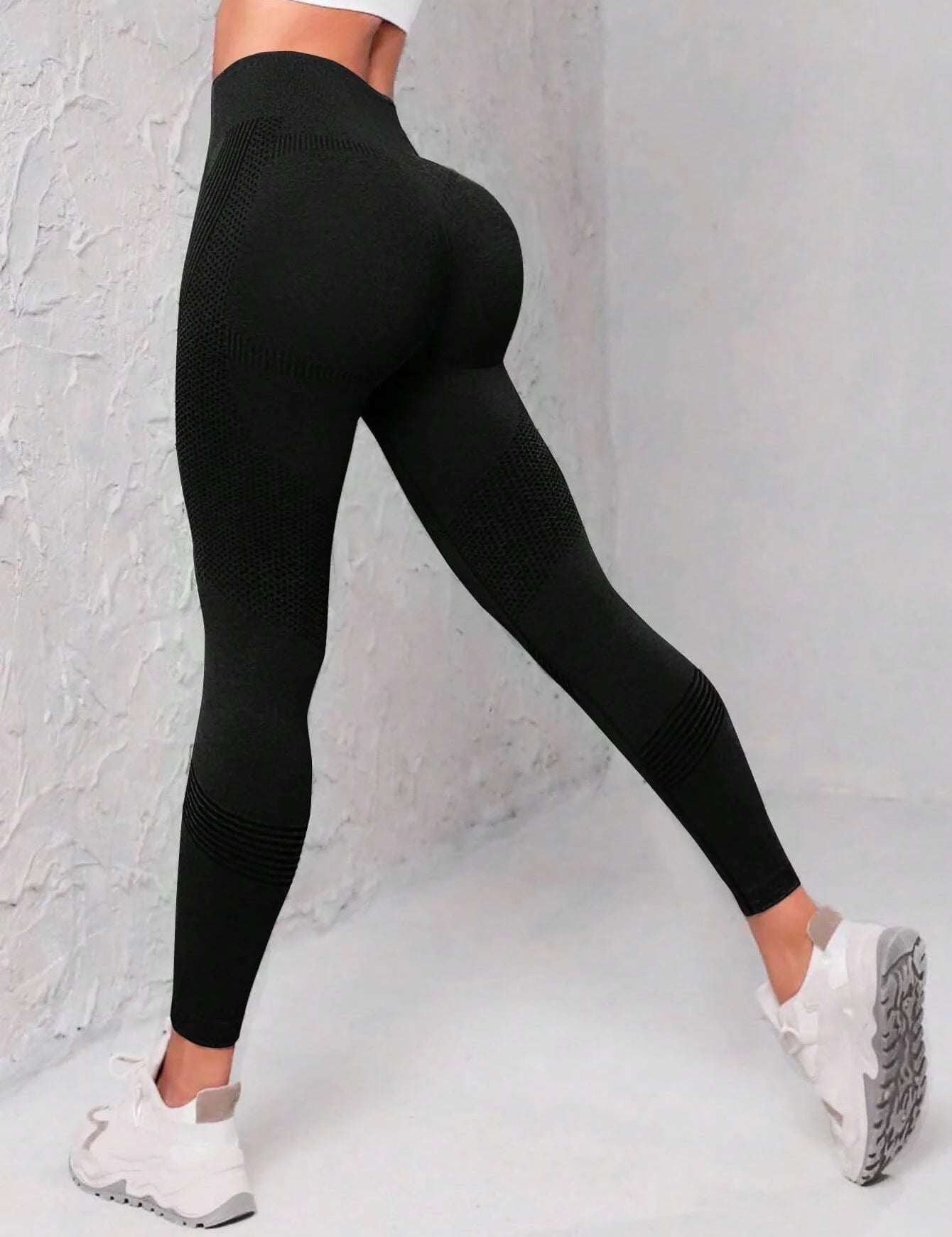Seamless Wears™ Wide Waistband Sports Leggings