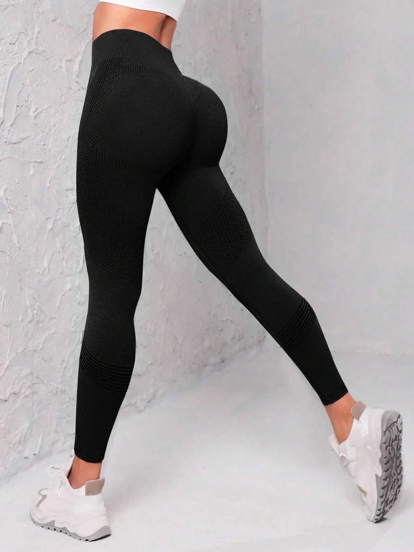 Seamless Wears™ Wide Waistband Sports Leggings